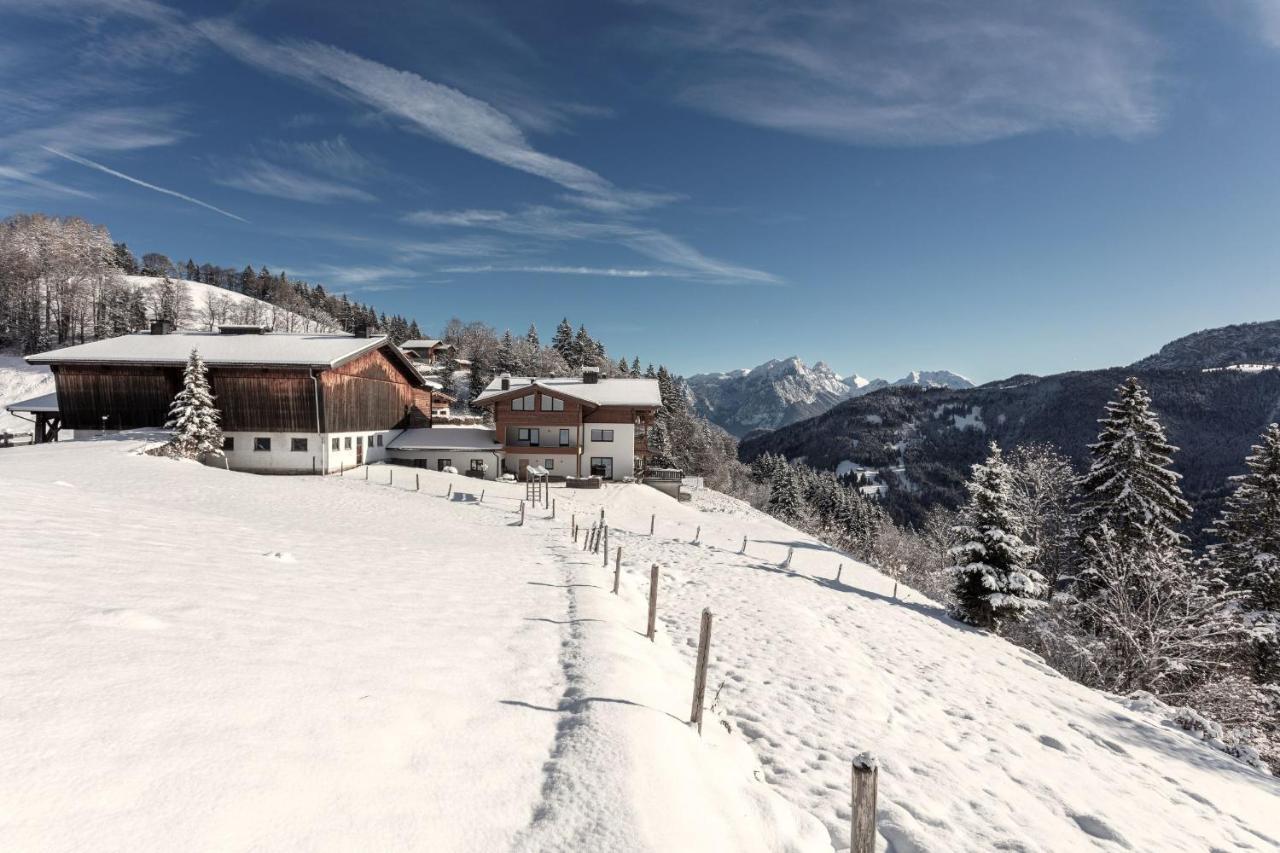 Moarhof Lägenhet Unken Exteriör bild