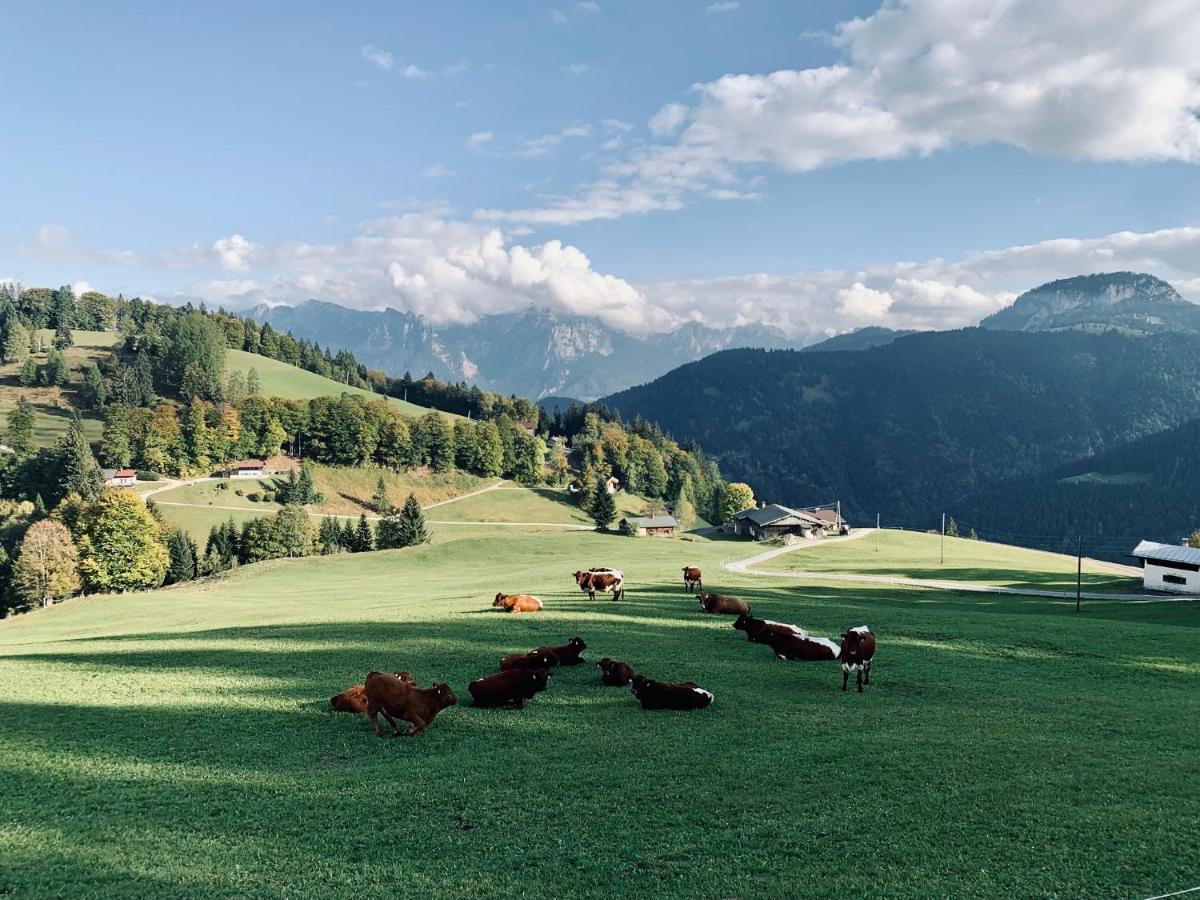 Moarhof Lägenhet Unken Exteriör bild